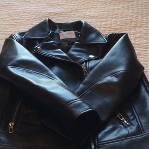 Zara leather jacket